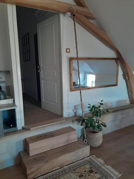 Appartamento Le Repaire De Bacchus Saint-Nicolas-de-Bourgueil Esterno foto