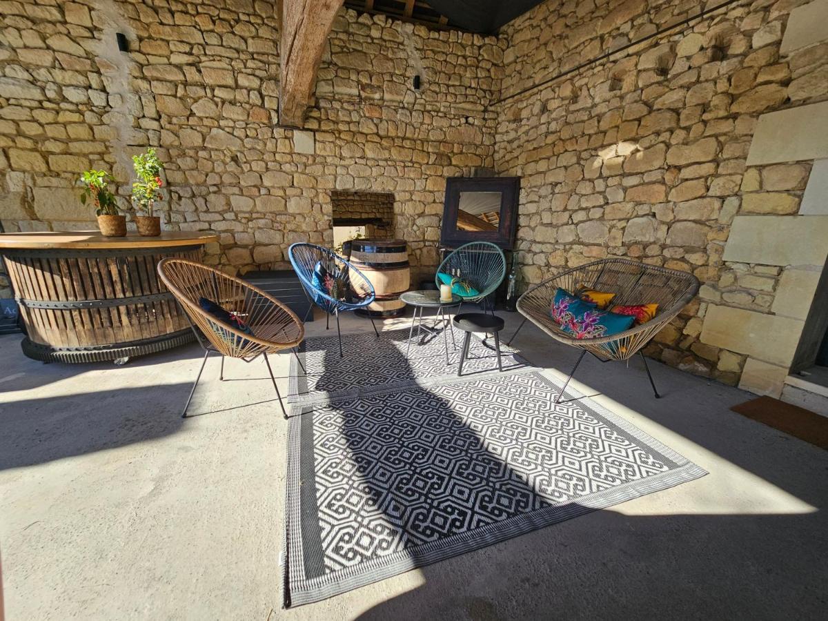 Appartamento Le Repaire De Bacchus Saint-Nicolas-de-Bourgueil Esterno foto